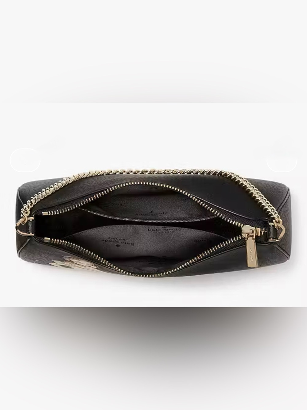 Kate Spade x Disney Black Belle Chain Convertible Crossbody Bag *NWT - Picture 4 of 12